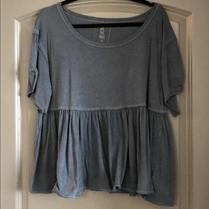 Free people babydoll Tee